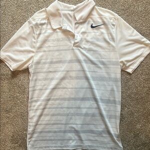 Nike Men's White Polo Shirt